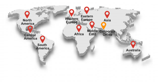 map Global Presence